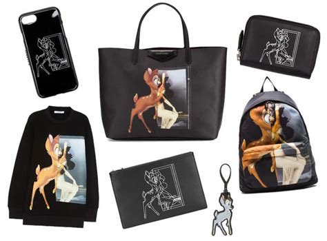 givenchy bambi background|Givenchy disney collab.